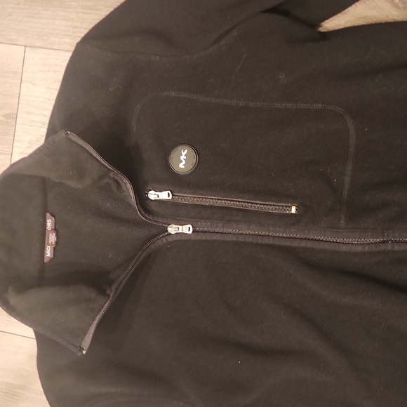 Michael Kors Black Fleece Jacket - Picture 2 of 7